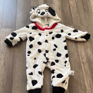 Dalmatian Print infant One Piece costume